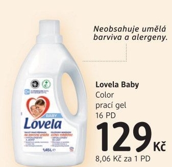Prací gel Lovela