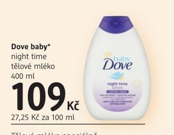Tělové mléko Baby Dove