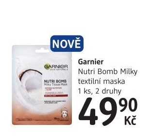 Textilní pleťová maska Garnier