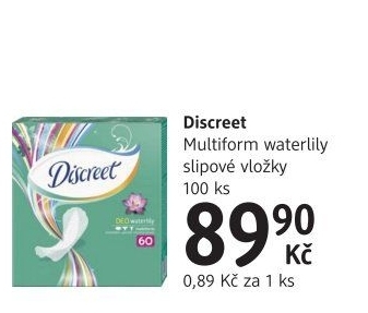 Vložky dámské slipové Discreet