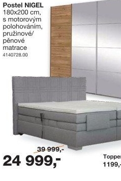 Postel boxspring Nigel