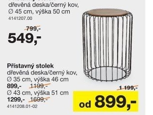 Přístavný stolek Riesa