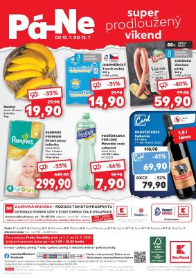 akční leták Kaufland 10.7.2020-12.7.2020