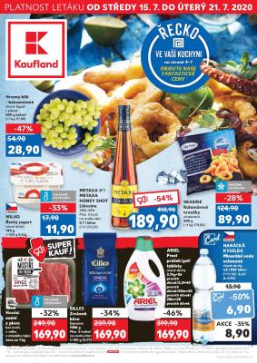 akční leták Kaufland 15.7.2020-21.7.2020
