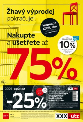 akční leták XXXLutz 13.7.2020-26.7.2020