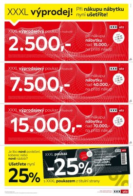 akční leták XXXLutz 13.7.2020-26.7.2020