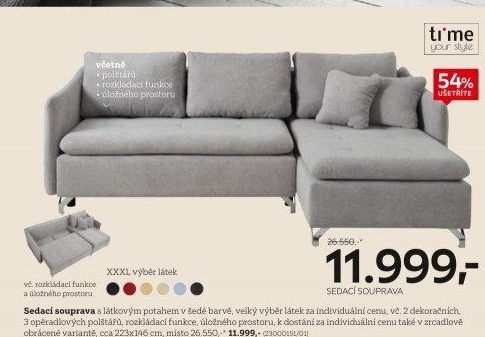 Sedací souprava Time your style