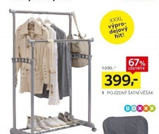 Stojan na šaty Boxxx