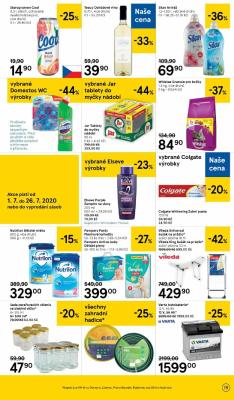 akční leták Tesco 15.7.2020-21.7.2020