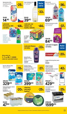 akční leták Tesco 15.7.2020-21.7.2020