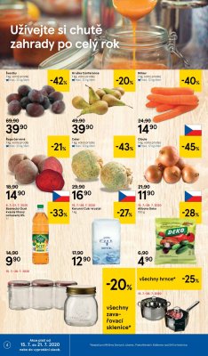 akční leták Tesco 15.7.2020-21.7.2020