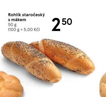 Staročeský rohlík