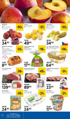 akční leták Tesco 15.7.2020-21.7.2020