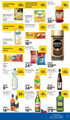 akční leták Tesco 15.7.2020-21.7.2020