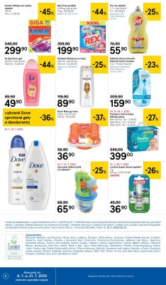 akční leták Tesco 15.7.2020-21.7.2020