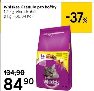 Granule pro kočky Whiskas
