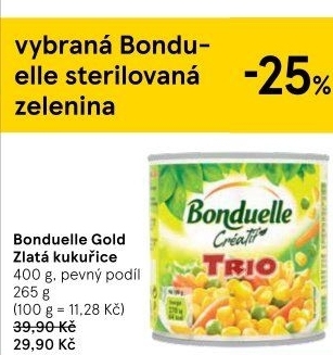 Kukuřice sterilovaná Gold Bonduelle
