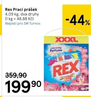 Prací prášek Rex