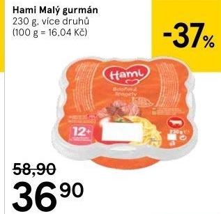 Příkrm Malý gurmán Hami
