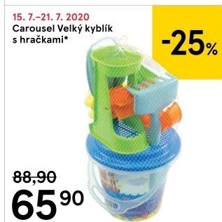 Sada na písek Carousel