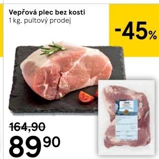 Vepřová plec bez kosti
