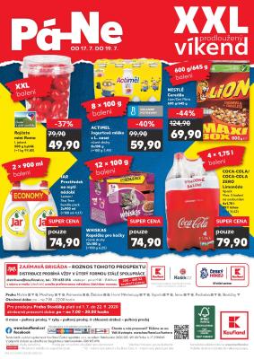 akční leták Kaufland 17.7.2020-19.7.2020