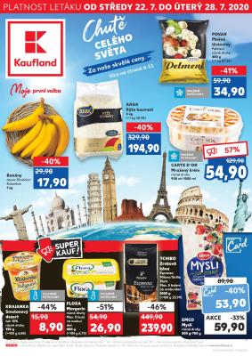 akční leták Kaufland 22.7.2020-28.7.2020