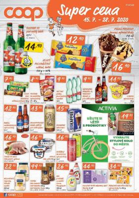akční leták COOP 15.7.2020-28.7.2020