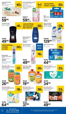 akční leták Tesco 22.7.2020-28.7.2020