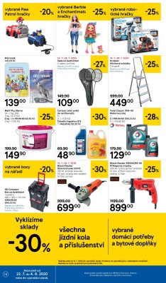 akční leták Tesco 22.7.2020-28.7.2020