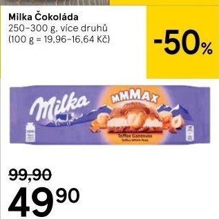 Čokoláda Milka