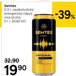 Energetický nápoj Semtex