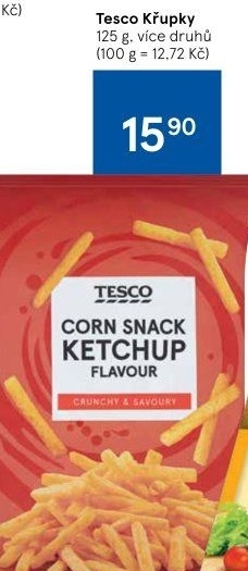 Křupky Tesco