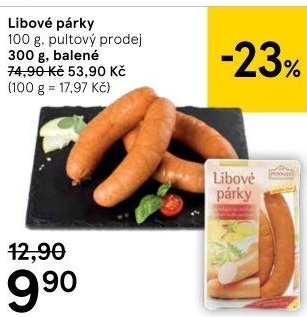Párky libové