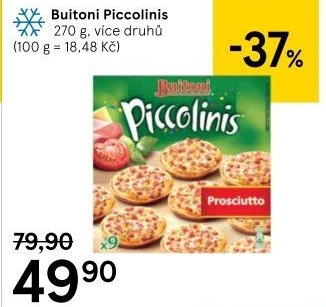 Pizza mražená Piccolinis Buitoni