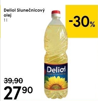 Slunečnicový olej Deliol