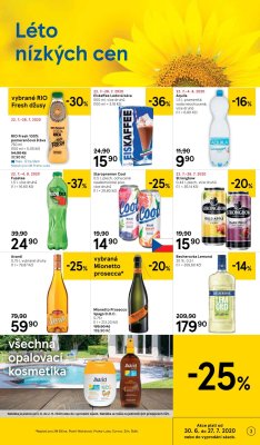 akční leták Tesco 22.7.2020-28.7.2020