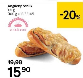 Anglický rohlík