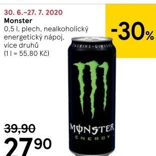 Energetický nápoj Monster Energy