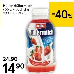 Nápoj mléčný Müller