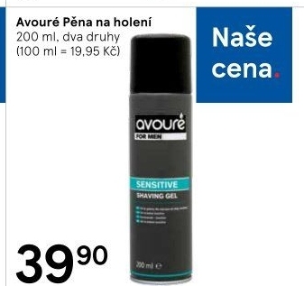 Pěna na holení pánská Avouré