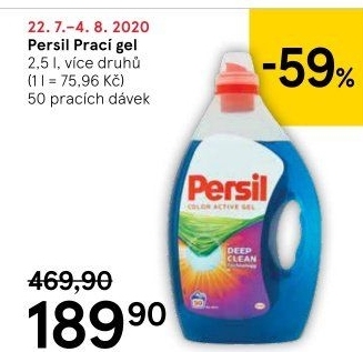 Prací gel Persil