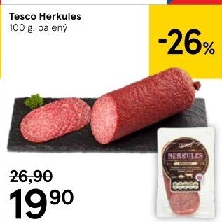 Salám Herkules Tesco