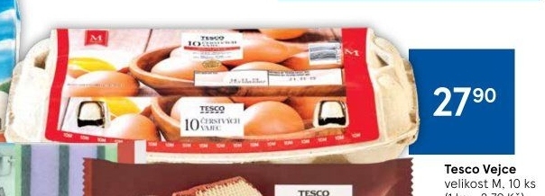 Vejce M Tesco
