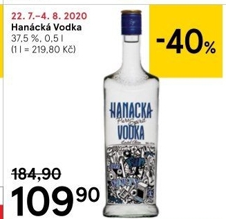 Vodka Hanácká