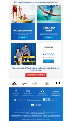 akční leták Sportisimo 23.7.2020-28.7.2020