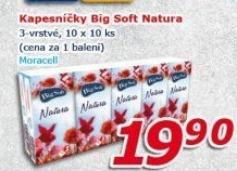 Papírové kapesníčky 3vrstvé Big Soft