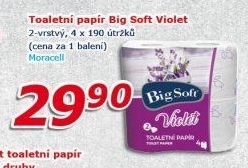 Toaletní papír 2vrstvý Big Soft