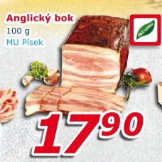 Anglický bok Maso uzeniny Písek