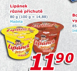 Dezert Lipánek Madeta